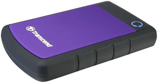 Transcend 2TB StoreJet 25H3 Military-grade Shock Resistance Portable External Hard Drive USB 3.0