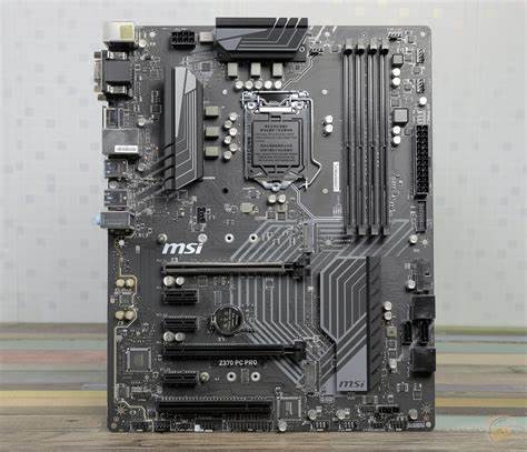 MSI Z370 PC PRO LGA-1151 Coffee Lake DDR4 ATX Desktop Motherboard