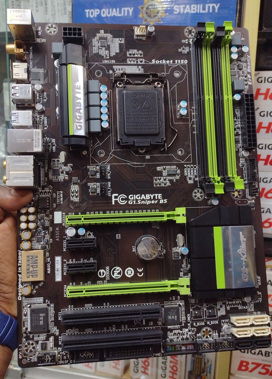 GIGABYTE G1 Gaming G1.Sniper B5 HDMI USB 3.0 ATX Intel Motherboard