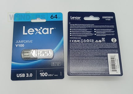 Lexar JumpDrive V100 64GB USB 3.0 Pen Drive