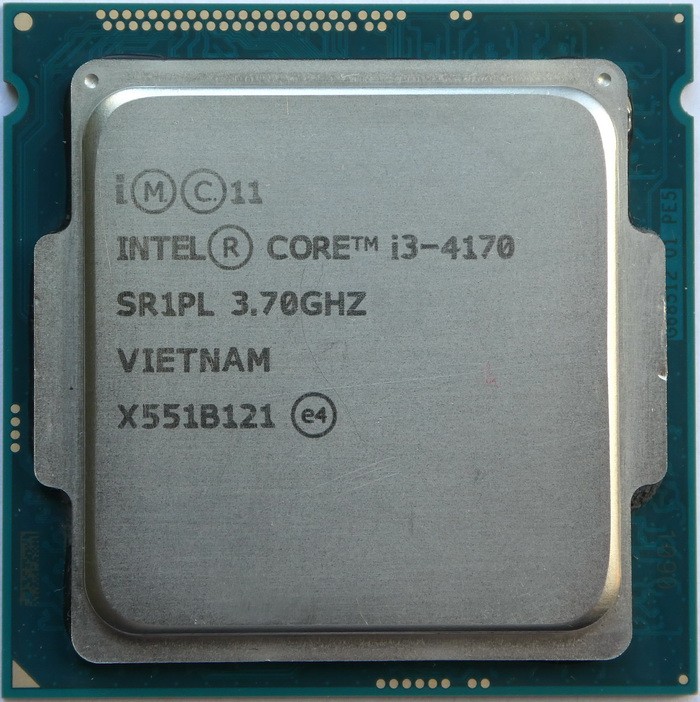 Core i3-4170 is a 4th Gen Haswell dual-core processor