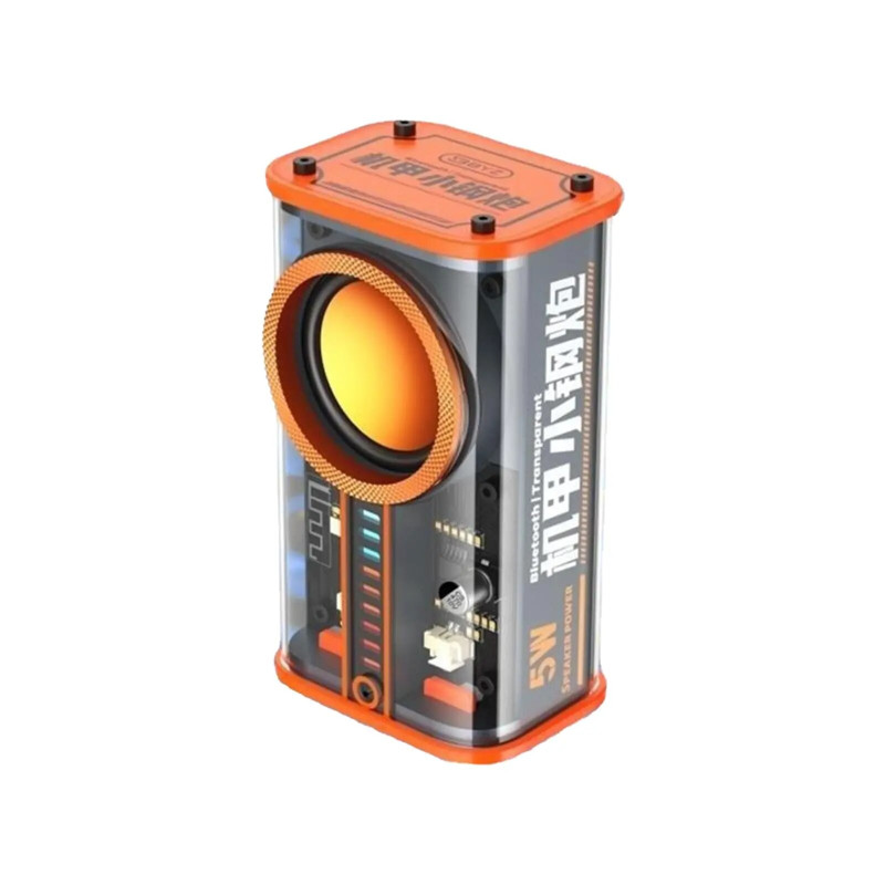 K07 Transparent Mecha Wireless Bluetooth Speaker