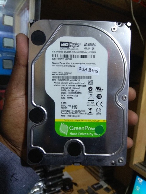 Western Digital 3TB Green HDD 1 YEAR WARRANTY