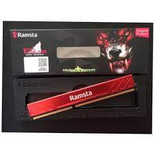 Ramsta DDR3 8GB 1600MHz DESKTOP RAM With Heat Sink 3 years Warranty