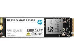 HP EX920 M.2 256GB PCIe 3.0 x4 NVMe 3D TLC NAND Internal Solid State Drive (SSD)